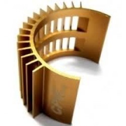 Brown Aluminum Motor Heat Sink(for 540,550,560 motor)