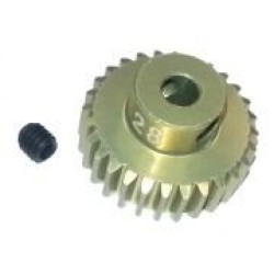 48 Pitch Pinion Gear 28T (7075 w/ Hard Coating)