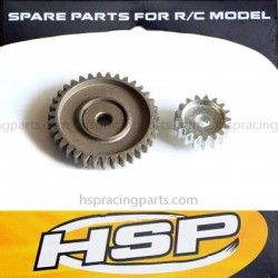 HSP 08033 1/10 Part Gear (35 Teeth) & Gear 2 (17 Teeth)