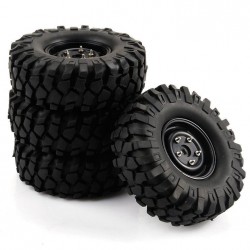 1.9'' Tires Tyre & Wheel Rim Hex:12mm For 1/10 RC Rock Crawler Racer Car