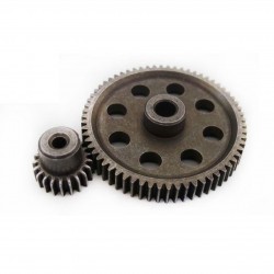 HSP Differential Metal Steel Main Gear 64T Motor Gear 21T
