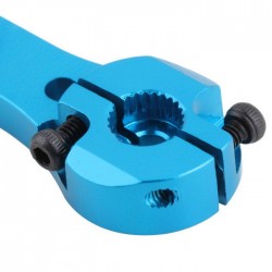 Alum. Servo Kolu 25T M3 mh892 Blue