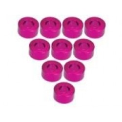 Aluminium M3 Flat Washer 3.0mm (10 Pcs) - Pink